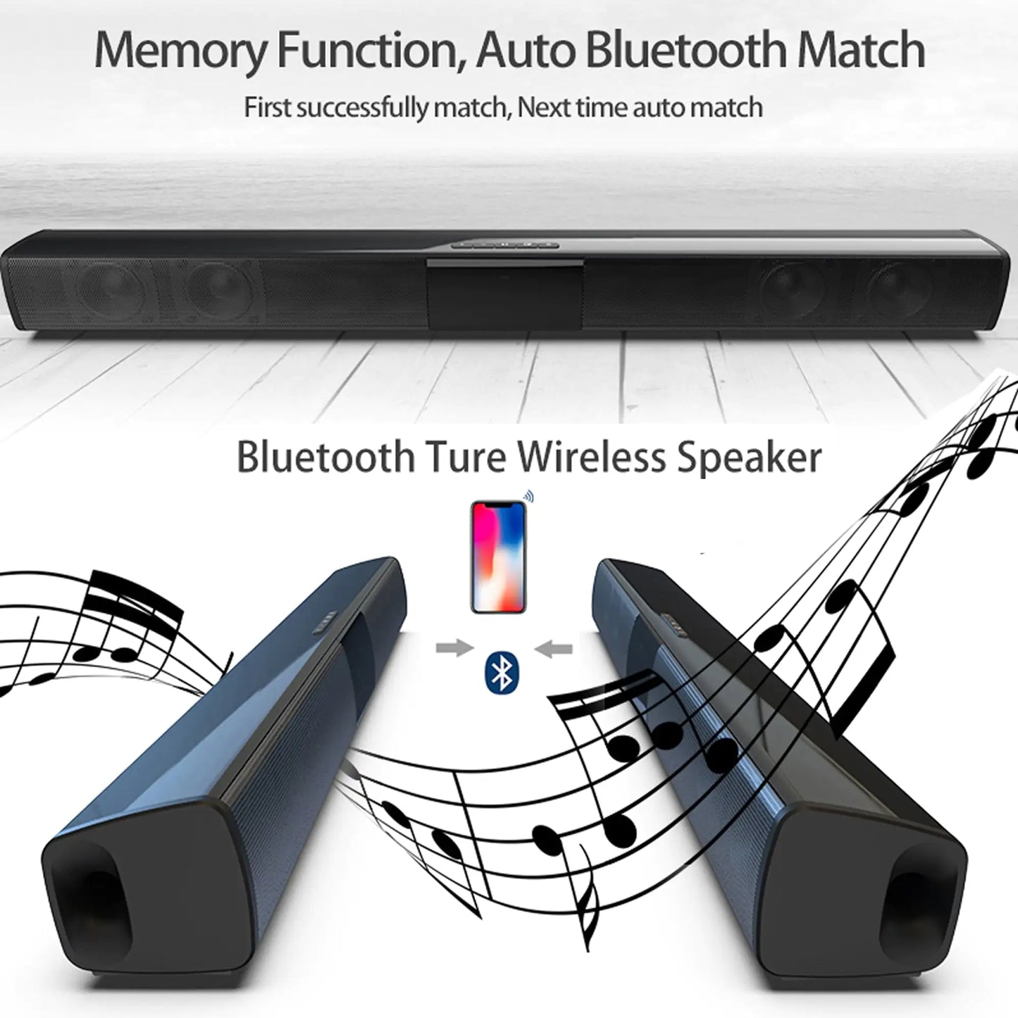 Home Theater Wireless Sound Bar